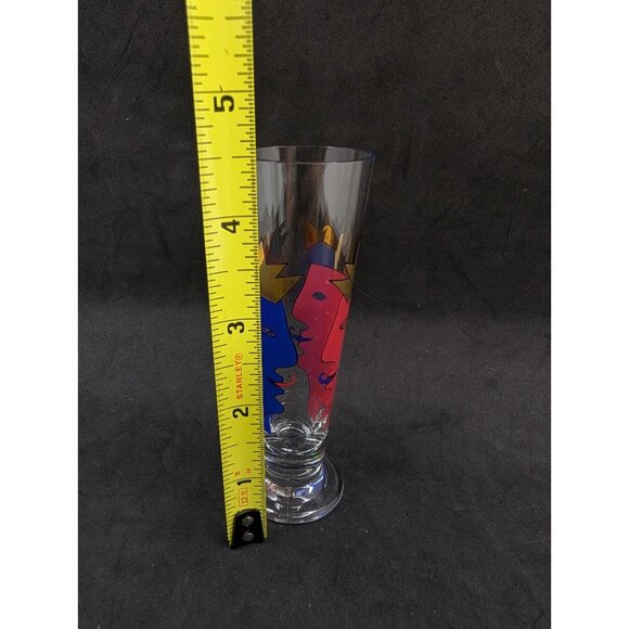 Rare Ritzenhoff Shot Glass 4.5” Schnapps by Artist Ambrogio Pozzi 1997 READ - Picture 7 of 12